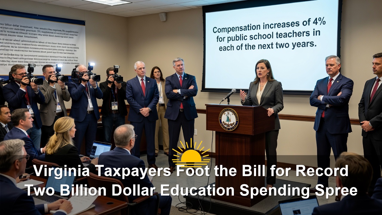 Virginia Taxpayers Foot the Bill for Record Two Billion Dollar Education Spending Spree