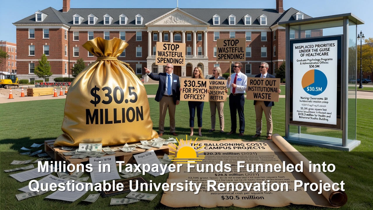 Millions in Taxpayer Funds Funneled into Questionable James Madison University Renovation Project