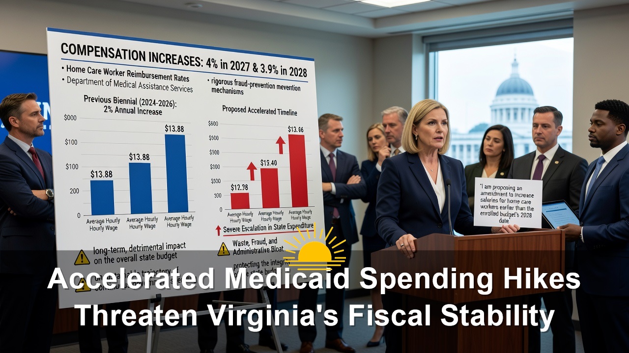 Accelerated Medicaid Spending Hikes Threaten Virginia’s Fiscal Stability