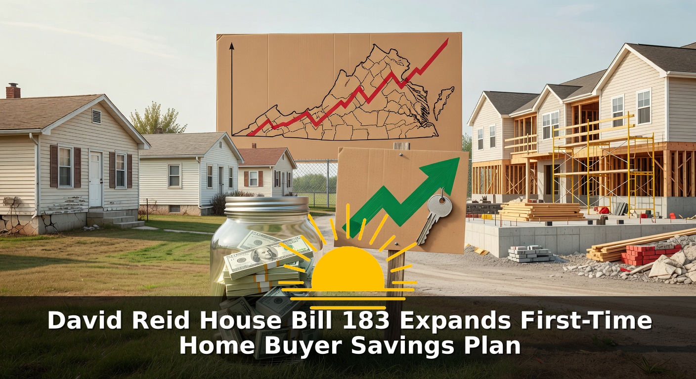 David Reid House Bill 183 Expands First-Time Home Buyer Savings Plan