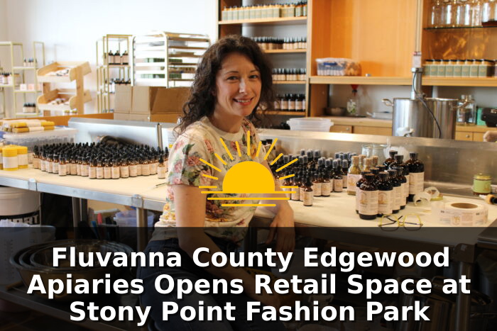 Edgewood Apiaries owner Amanda Sweeney in her new retail and production space in Stony Point. (Jackie DiBartolomeo photos)