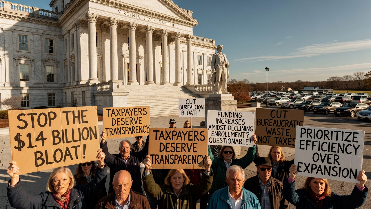 Historic $2 Billion Education Spending Sparks Conservative Concerns Over Government Bloat in Virginia