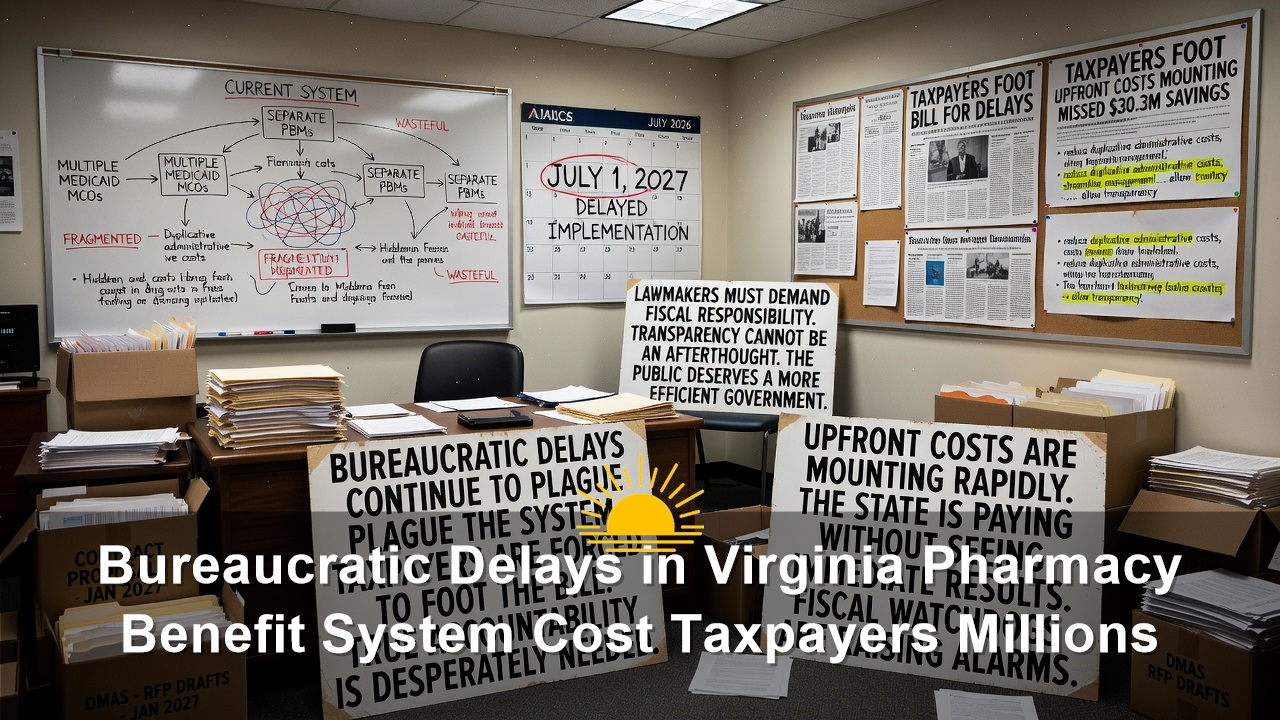 Bureaucratic Delays in Virginia Pharmacy Benefit System Cost Taxpayers Millions