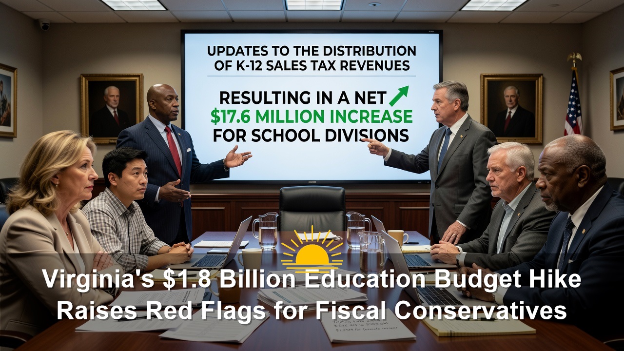 Virginia’s $1.8 Billion Education Budget Hike Raises Red Flags for Fiscal Conservatives