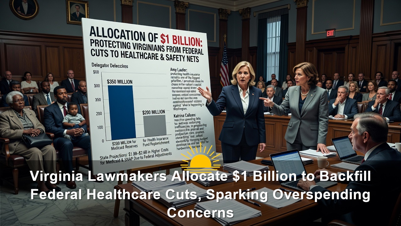 Virginia Lawmakers Allocate $1 Billion to Backfill Federal Healthcare Cuts, Sparking Overspending Concerns
