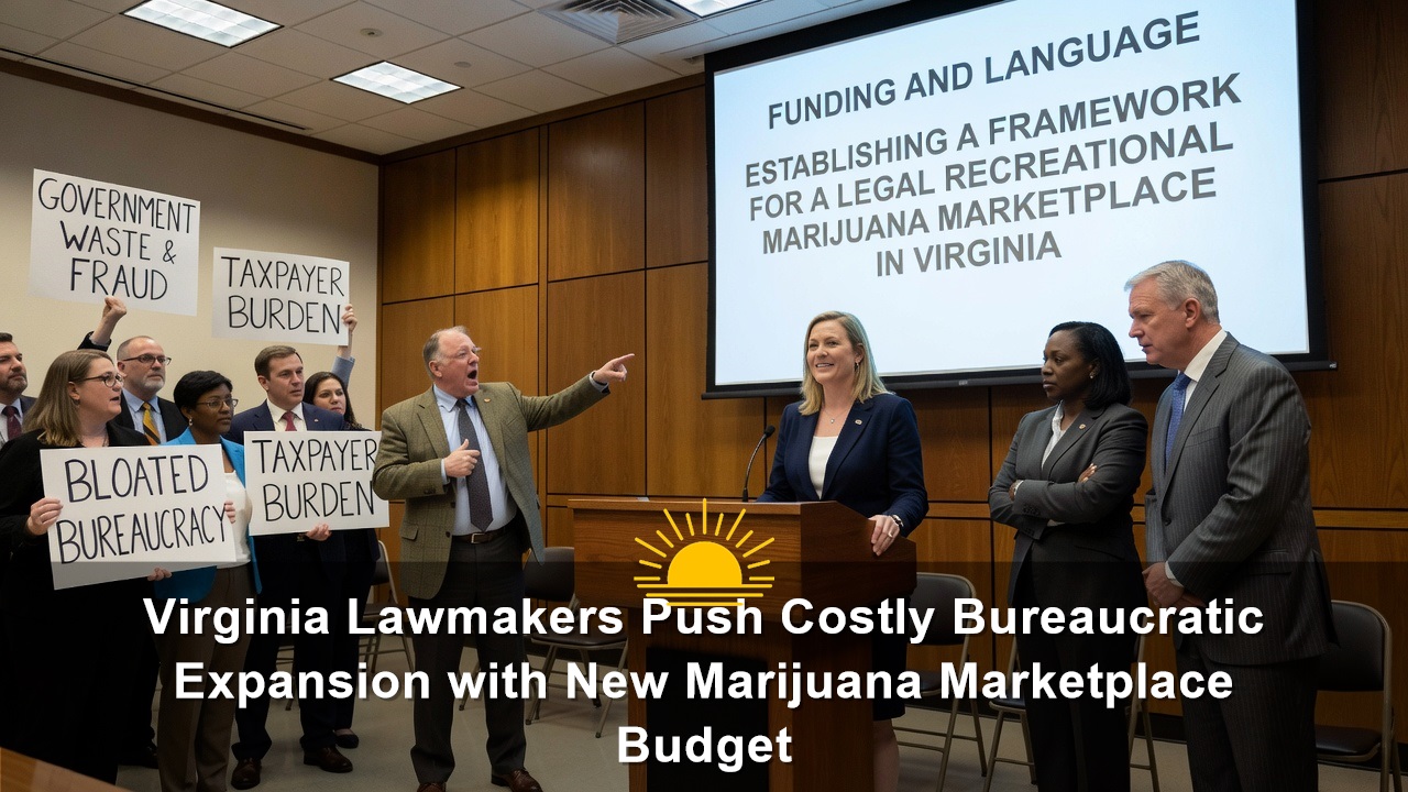 Virginia Lawmakers Push Costly Bureaucratic Expansion with New Marijuana Marketplace Budget