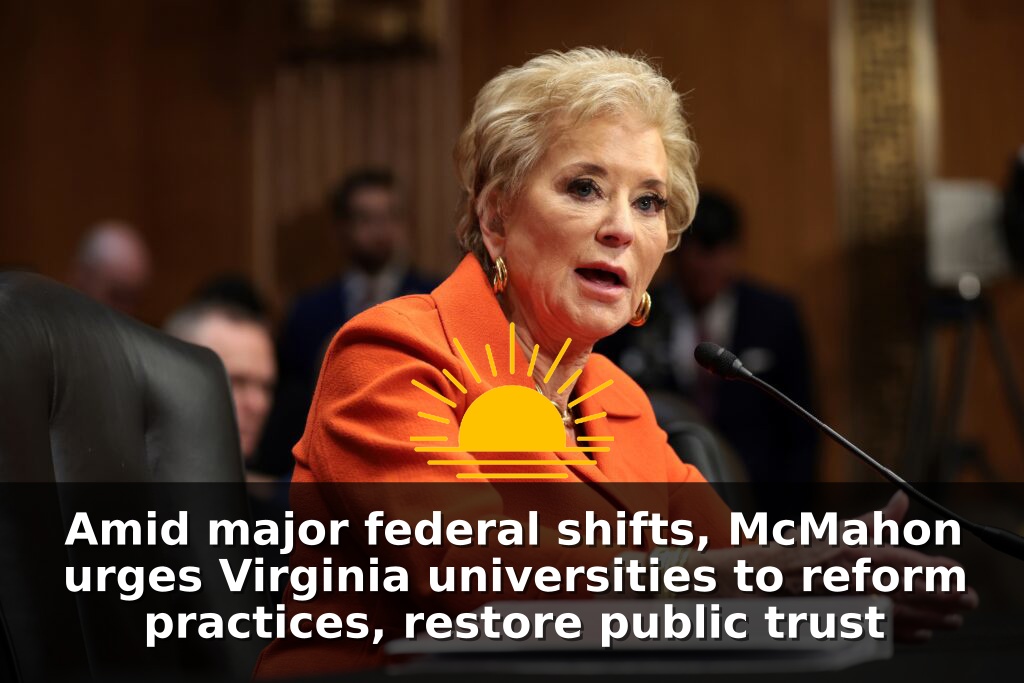 Linda McMahon, confirmed Monday, March 3, 2025, as President Donald Trump’s pick as secretary of Education, testifies during her Senate Health, Education, Labor and Pensions Committee confirmation hearing in the Dirksen Senate Office Building on Feb. 13, 2025, in Washington, D.C. (Photo by Win McNamee/Getty Images)