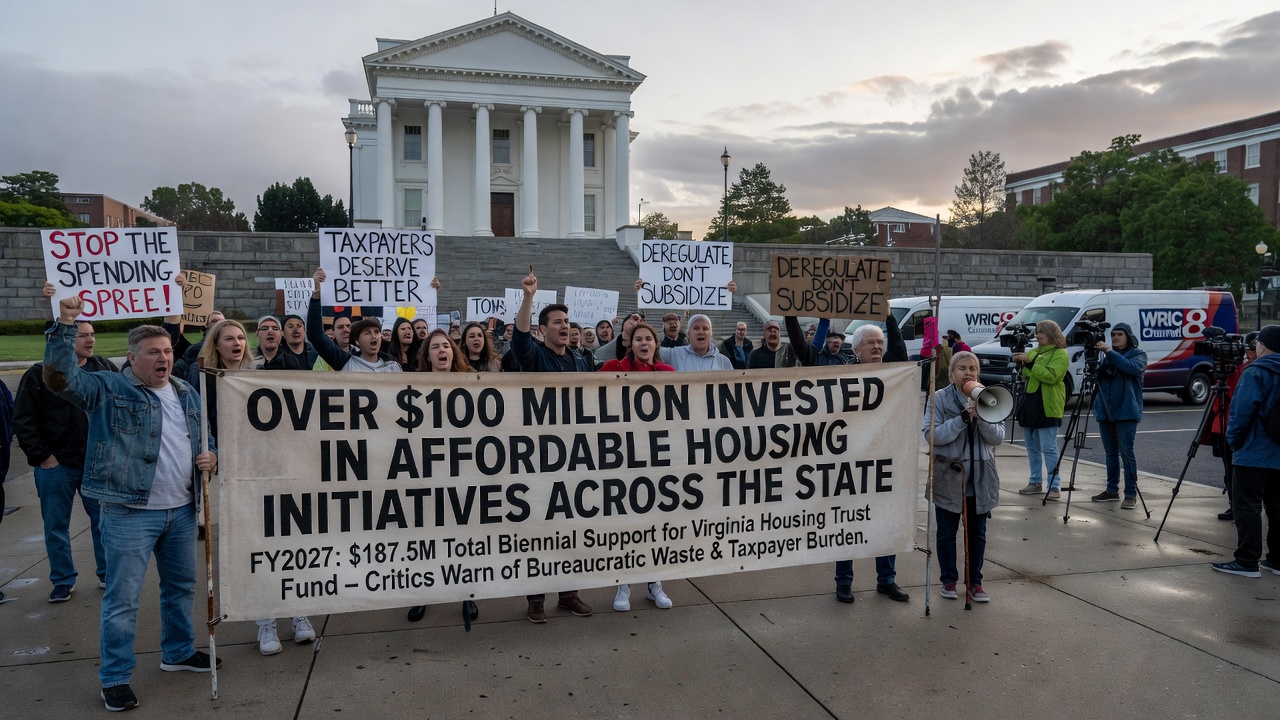 Virginia Budget Bloat: Governor Spanberger Pushes Record Spending and New Taxes
