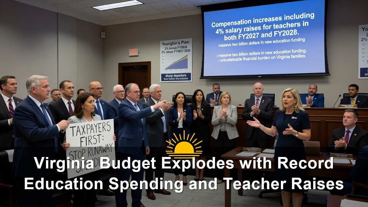 Virginia Budget Explodes with Record Education Spending and Teacher Raises