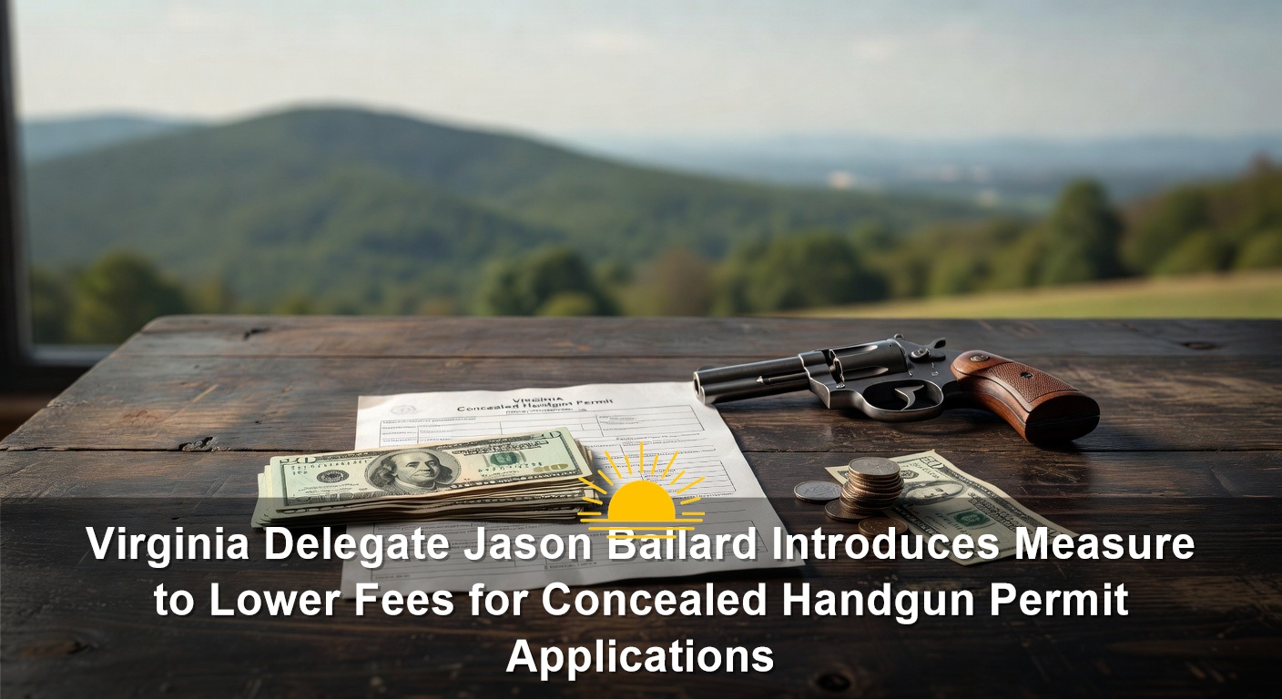 Virginia Delegate Jason Ballard Introduces Measure to Lower Fees for Concealed Handgun Permit Applications