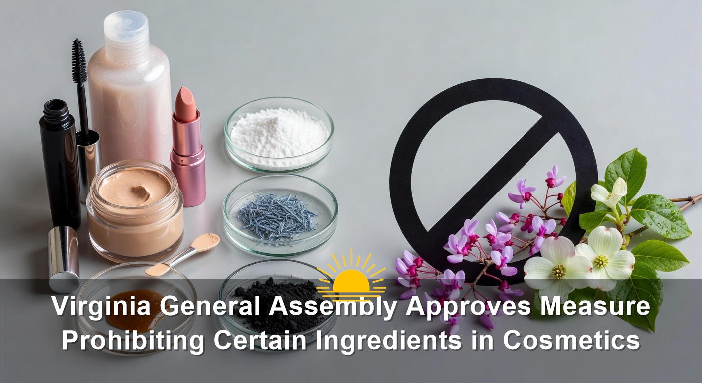 Virginia General Assembly Approves Measure Prohibiting Certain Ingredients in Cosmetics