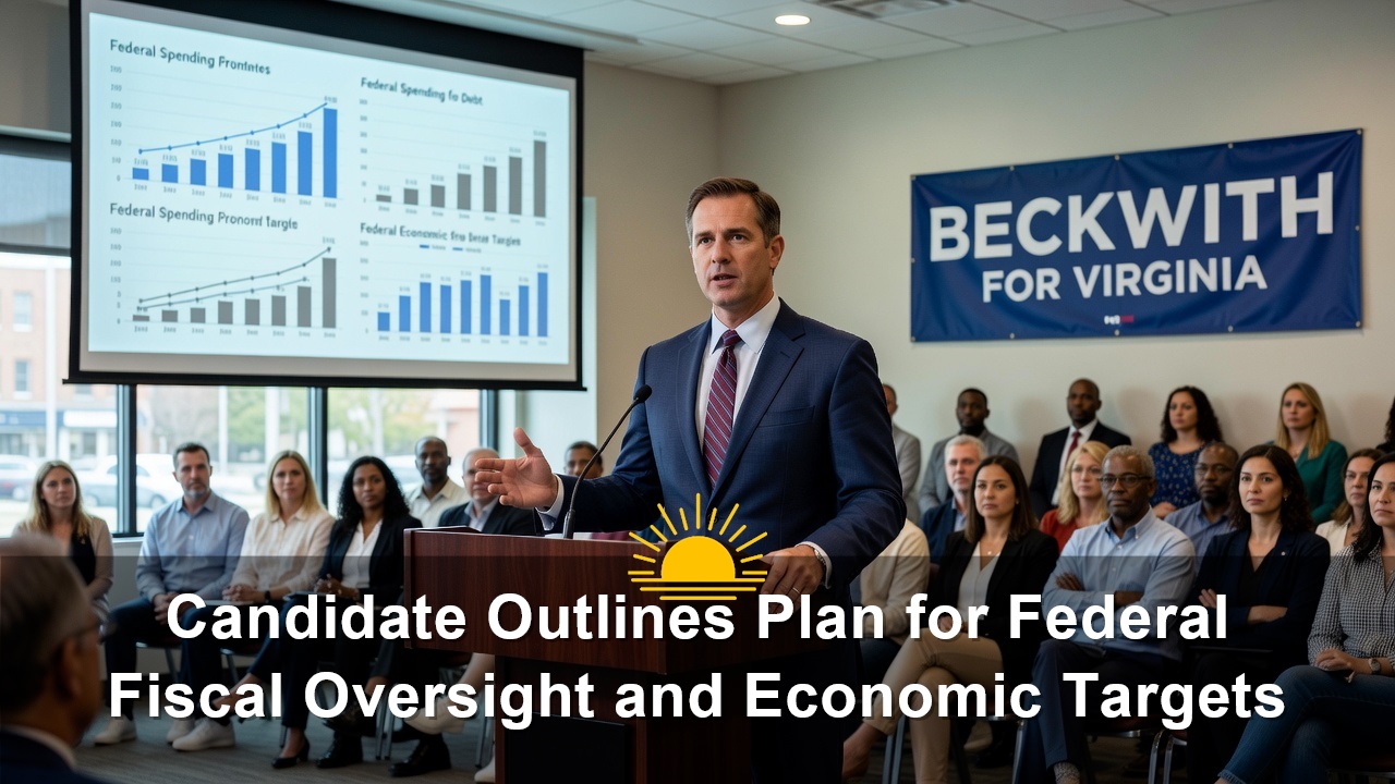 Candidate Outlines Plan for Federal Fiscal Oversight and Economic Targets