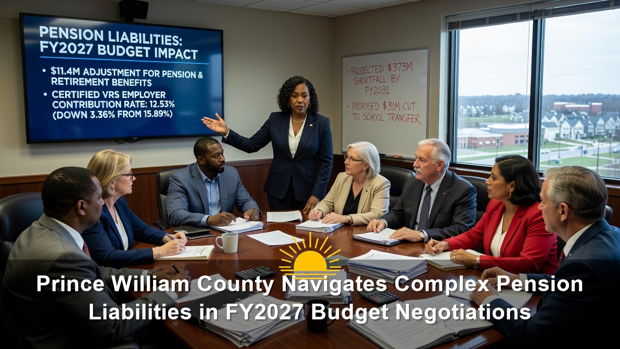 Prince William County Navigates Complex Pension Liabilities in FY2027 Budget Negotiations