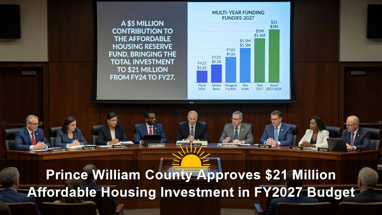 Prince William County Approves $21 Million Affordable Housing Investment in FY2027 Budget