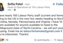 UK’s Labour Party jumping into U.S. election to help Harris