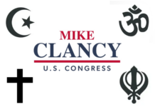 Clancy receives endorsement of Indian community leaders from all faiths
