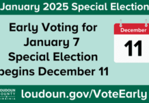 Early voting starts in Loudoun tomorrow for two state legislative seats