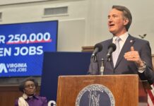 Youngkin defends federal job cuts, says Virginia’s economy is strong
