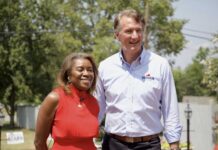 Glenn Youngkin will be rallying in Vienna next weekend