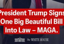The One Big Beautiful Bill is now law