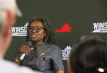 In Chesterfield, Earle-Sears slams Spanberger, revives Youngkin’s winning campaign slogans