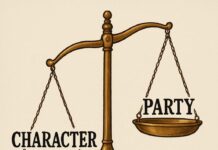 Election 2025: Character Matters Over Party