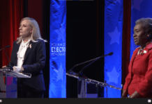 Earle-Sears and Spanberger spar over Jones’ text in their one debate
