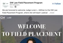 George Washington University Hires Judge Overseeing Antisemitism Case Against It to Teach Discretionary and Ethics Judgment