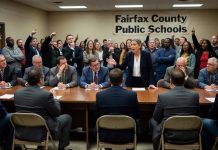 Tensions Escalate at Fairfax County School Board Meeting Over Vote on Unfinished Calendar