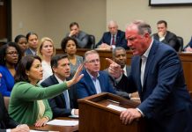 Heated Exchange with Melanie Meren Fairfax County School Board Meeting Centers on Tech Contract Disclosure