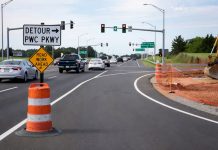 Traffic Detour Plans Set for PWC Parkway and Minnieville Road Intersection