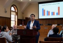 Franklin City Speaker Addresses Community Role in School Funding Discussions