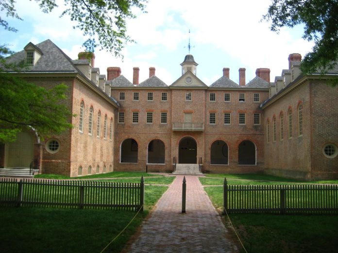 The Wren Building at the College of William and Mary in Williamsburg.(Photo courtesy of NBC12)