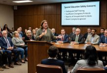 Franklin City Parent Alleges Systemic Special Ed Safety Lapses at School Board Meeting