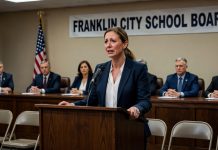 Local Mother Raises Retaliation Claims Against Franklin City School Board Over Child’s Removal