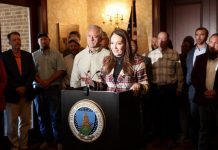 Virginia farmers talk meat production, fertilizer costs with USDA officials U.S. Secretary of Agriculture Brooke Rollins and U.S. Secretary of Health and Human Services Robert F. Kennedy Jr. participate in a press conference on helping the state's small farmers in Hanover County, Virginia on June 3, 2026. (Photo by Charlotte Rene Woods/Virginia Mercury)