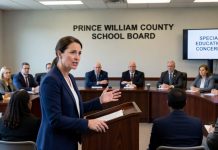 Prince William County School Board Hears Parent Comments on Special Education