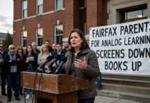 Fairfax County Parent Advocates Analog Shift in Schools