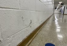 Virginia schools push for local tax option as aging buildings strain rural divisions A view of the conditions from inside one of the schools in Mathews County. (Photo courtesy of Mathews County Public Schools)