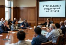 Franklin City School Board Debates Budget Approval to Avert Potential Spending Restrictions