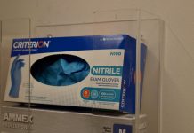 Eight school-based health clinics close in Southwest Virginia as federal funding pressures mount Exam gloves in a health clinic. (Photo by Charlotte Rene Woods/Virginia Mercury)
