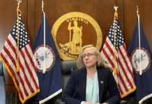 Spanberger takes unprecedented step to intervene in $67B Dominion-NextEra merger Virginia Gov. Abigail Spanberger speaks with reporters last month in the cabinet room of the Patrick Henry Building in Richmond in July. On Thursday she announced that she will formally intervene in the State Corporation Commission’s review of NextEra Energy’s proposed $67 billion acquisition of Dominion Energy. (Photo by Markus Schmidt/Virginia Mercury)