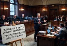 Justice Department Challenges Virginia Assault Weapons Law in Federal Court