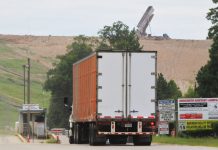 Officials push for transparency on testing around Shoosmith Landfill The Shoosmith landfill in Chesterfield, seen here in August 2020. (Photo by Sarah Vogelsong/Virginia Mercury)