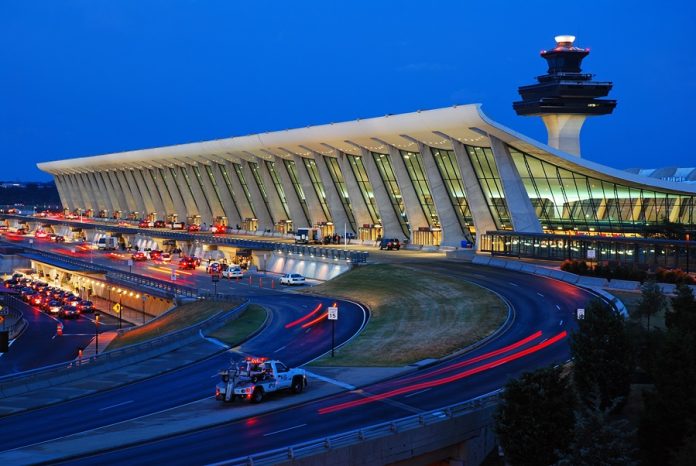 Dulles International Airport in Dulles, Virginia. (Photo courtesy Federal Aviation Administration)