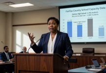 Fairfax County School Board Discusses School Capacity Data Concerns